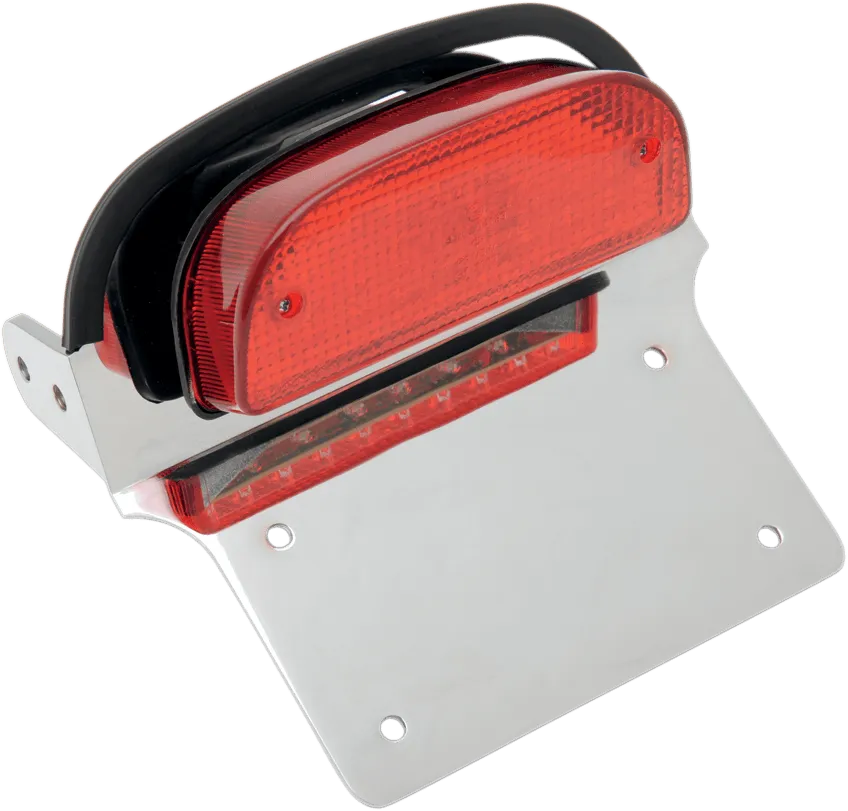 Rick Dosss Revenge Cycle L24-0430K Taillight/License Plate Mount Assembly with LED Taillight