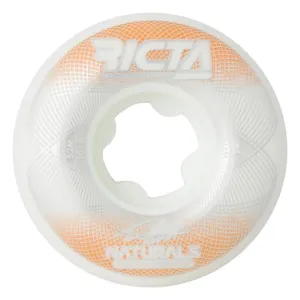 Ricta Skateboard Wheels Asta Geo Naturals Slim 101a - White / Brown