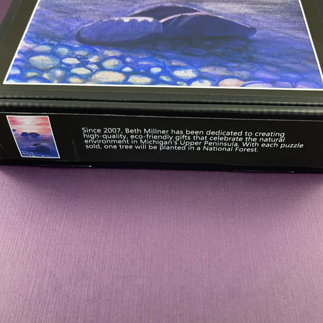 Rocky Shoreline 1000 Piece Puzzle - Tree Planted with Purchase