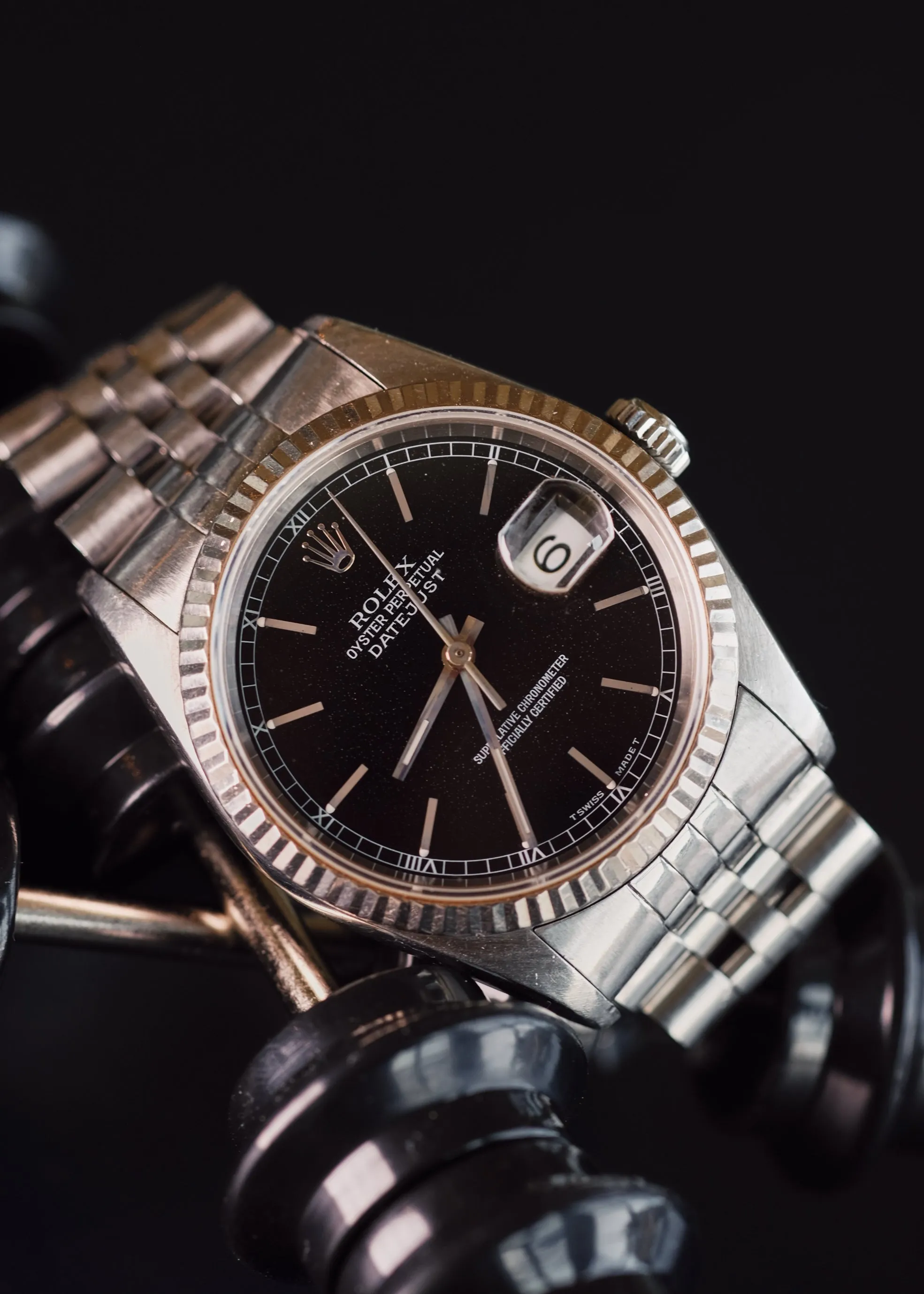 Rolex Datejust 16234 Grainy Black Dial - 1996