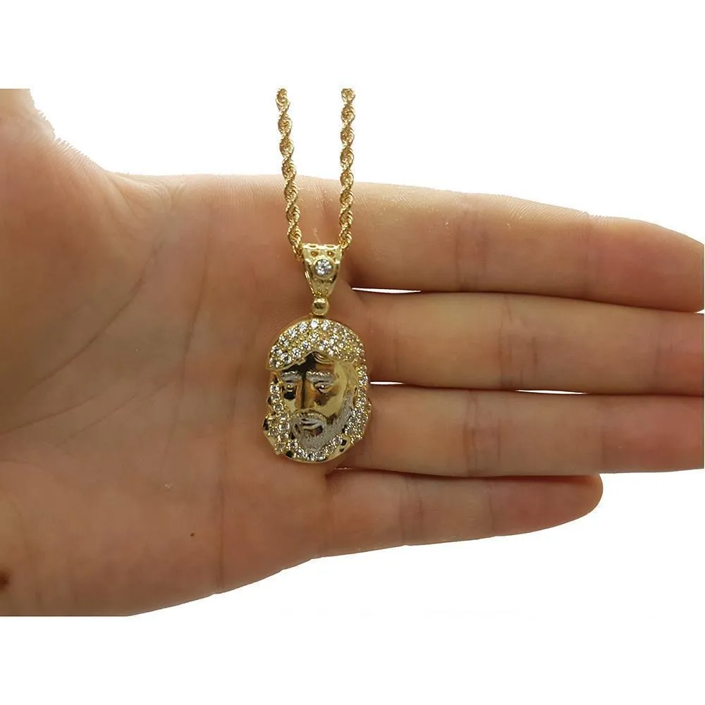 Rope Chain 2.5MM 10K With Jenoah en OR 10K MNG-036