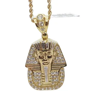 Rope Chain 2.5MM 10K With Menes en OR 10K MNG-137