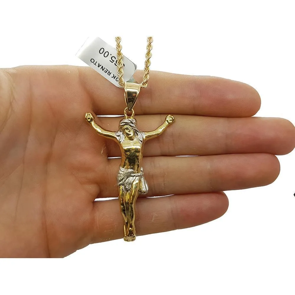 Rope Chain 2.5MM 10K With Renato en OR 10K MNG-005