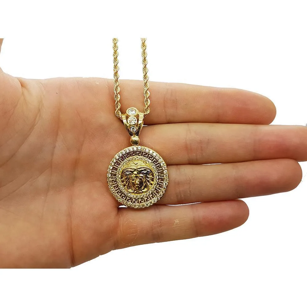 Rope Chain 2.5MM 10K With Vers en OR 10K MNG-163