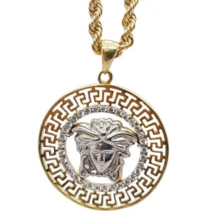 Rope Chain 2.5MM 10K With Vers en OR 10K MNG-166