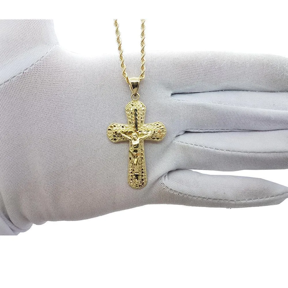 Rope Chain 2.5MM With Cross NSA-014