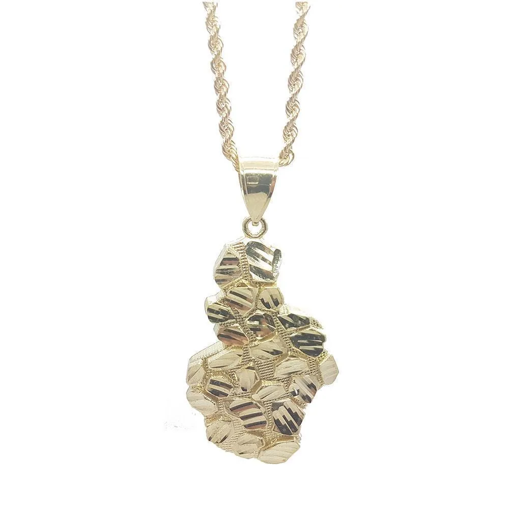 Rope Chain 2.5MM With Nugget NSA-021