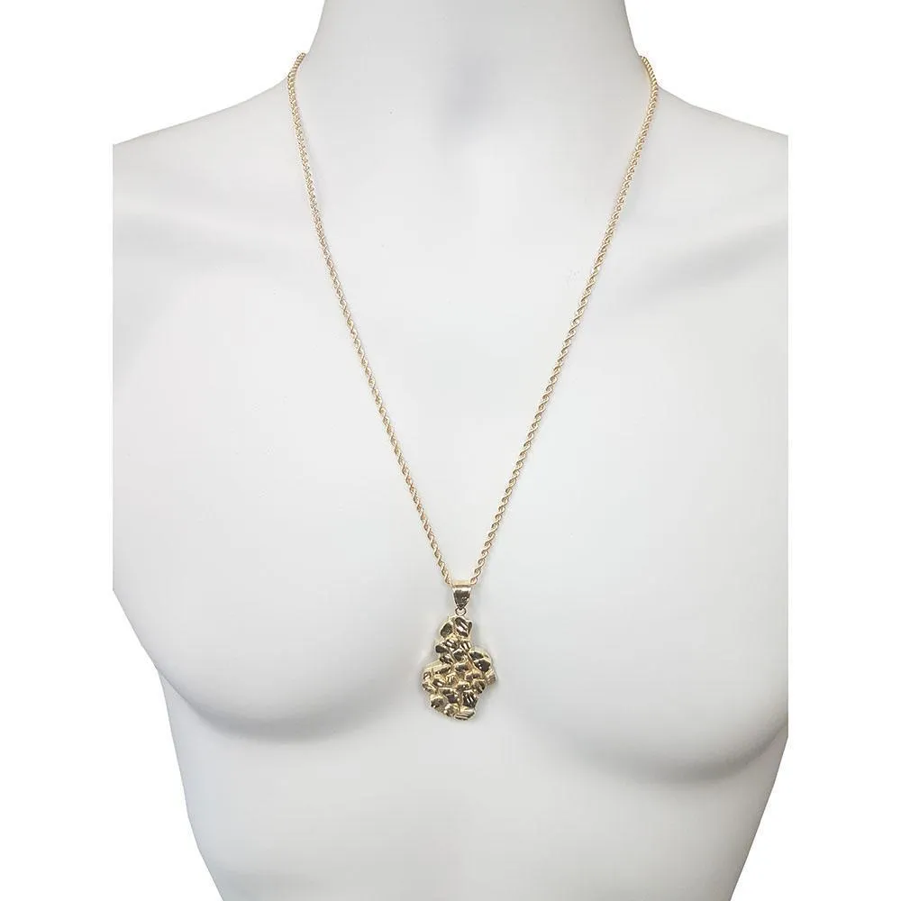 Rope Chain 2.5MM With Nugget NSA-021