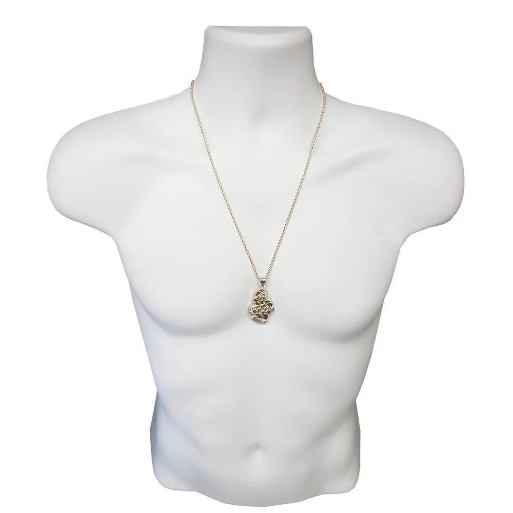 Rope Chain 2.5MM With Nugget NSA-021
