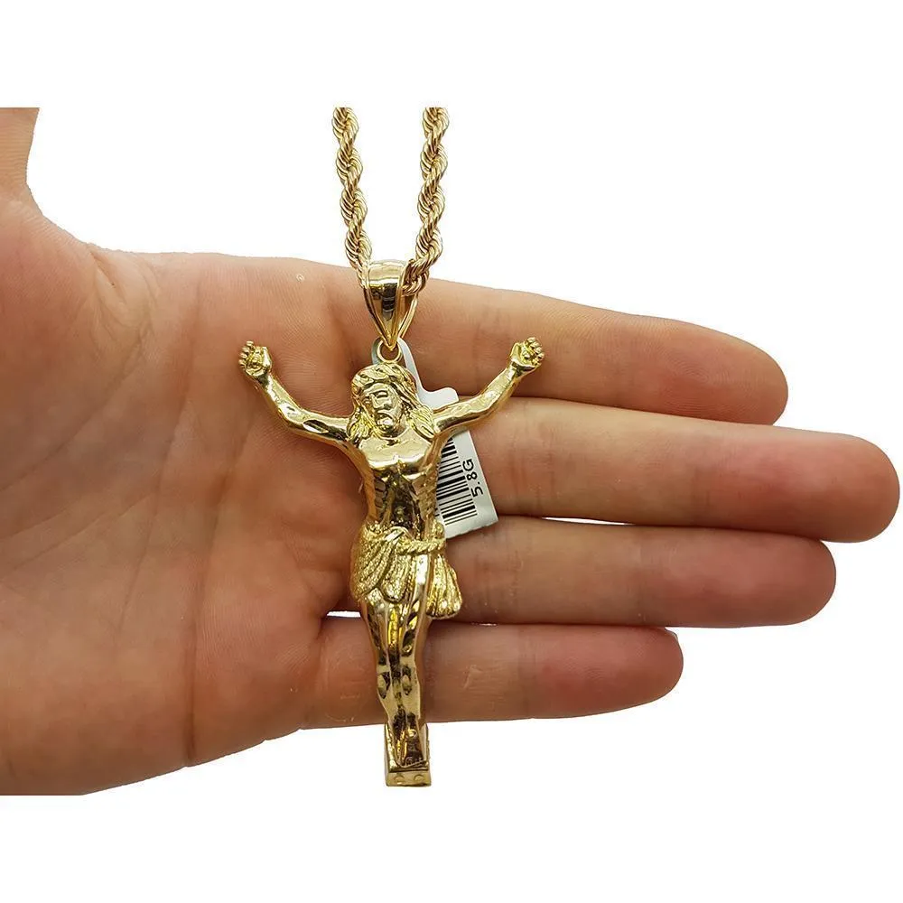 Rope Chain 4.0MM 10K With Bonito en OR 10K MNG-022