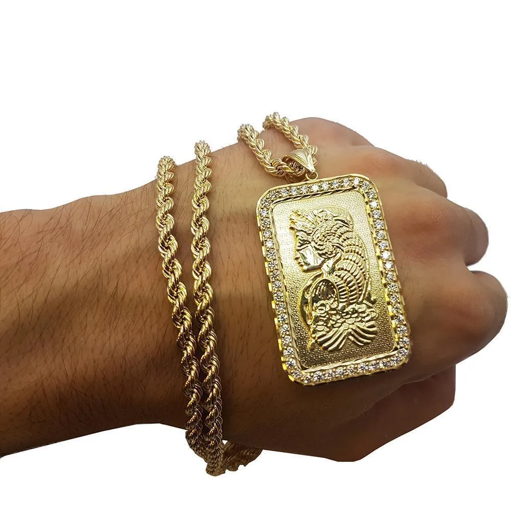 Rope Chain 4.0MM 10K With Lingo OR 10K MNG-042