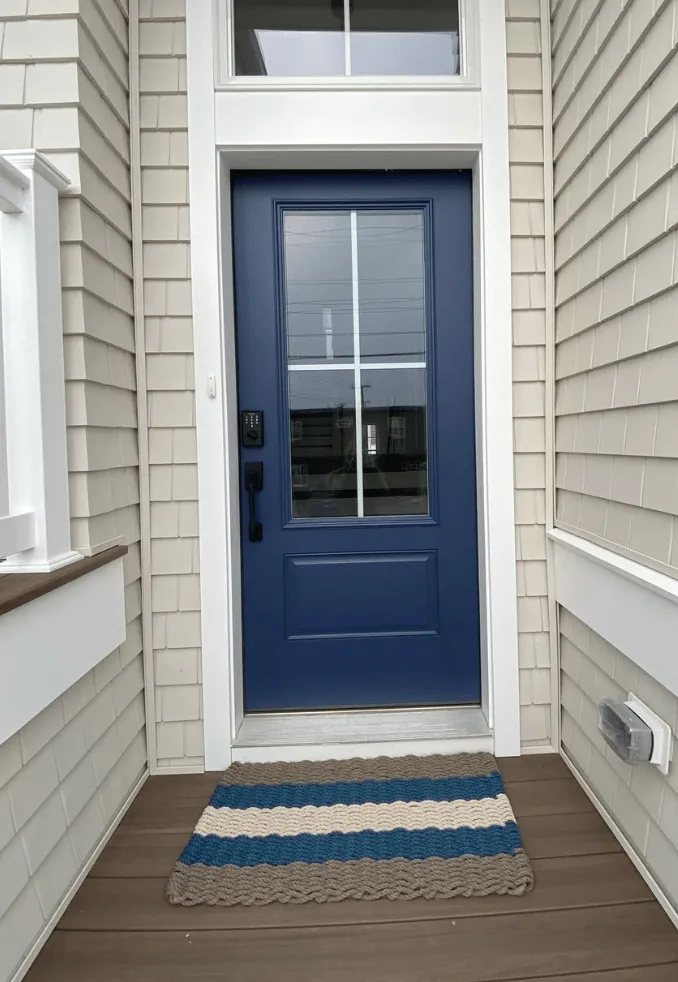 Rope Doormat - Kiawah Shoreline Stripe