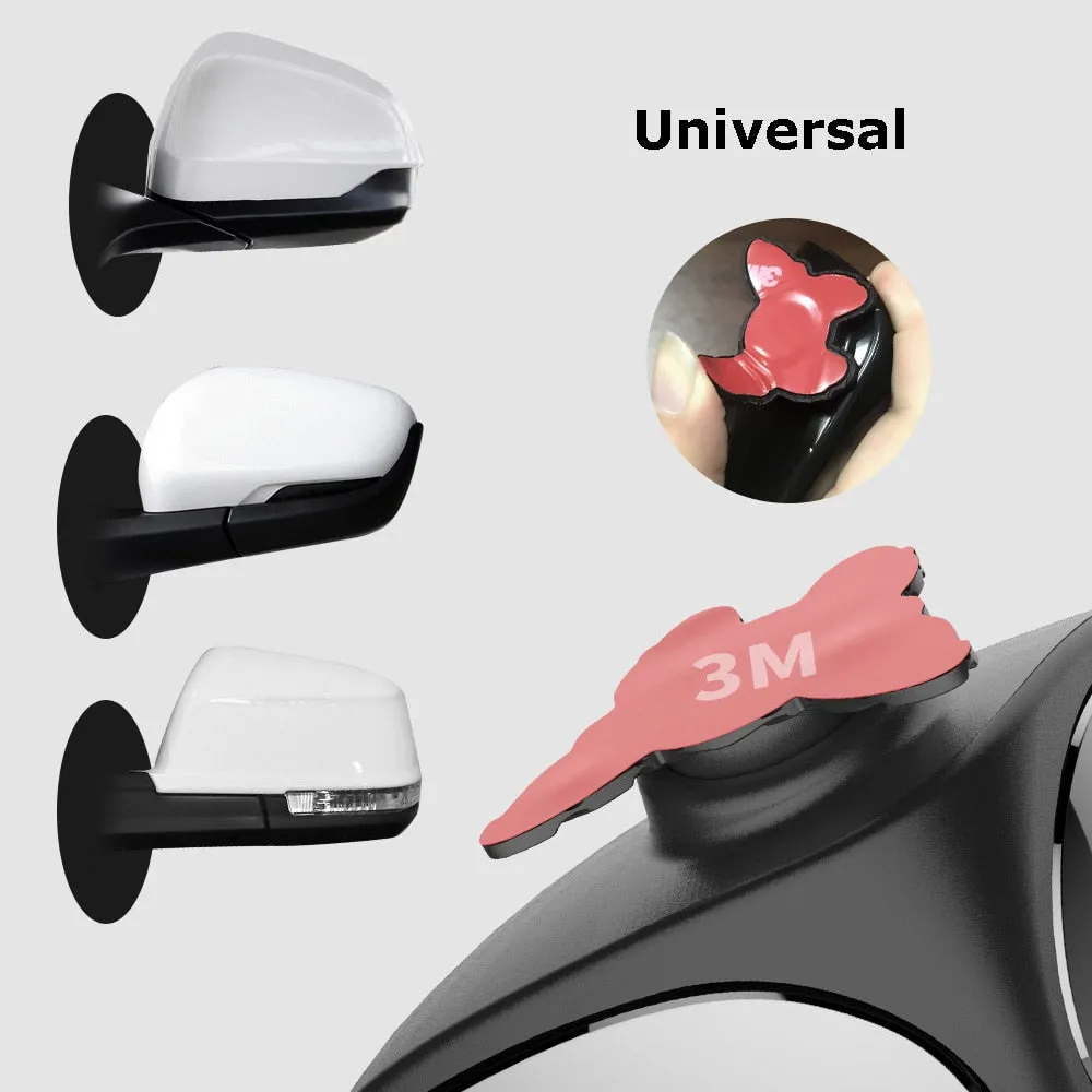 Rotatable 2-Side Blind Spot Convex Mirror