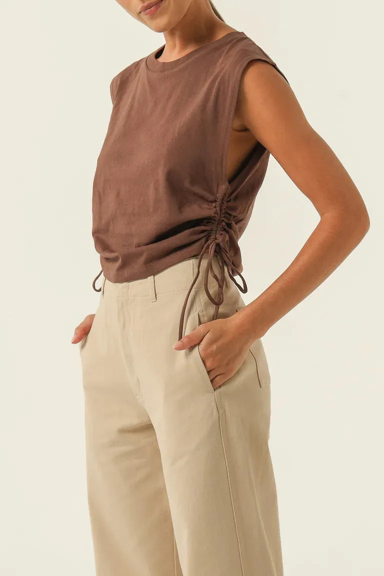 Rowan Organic Drawstring Tank