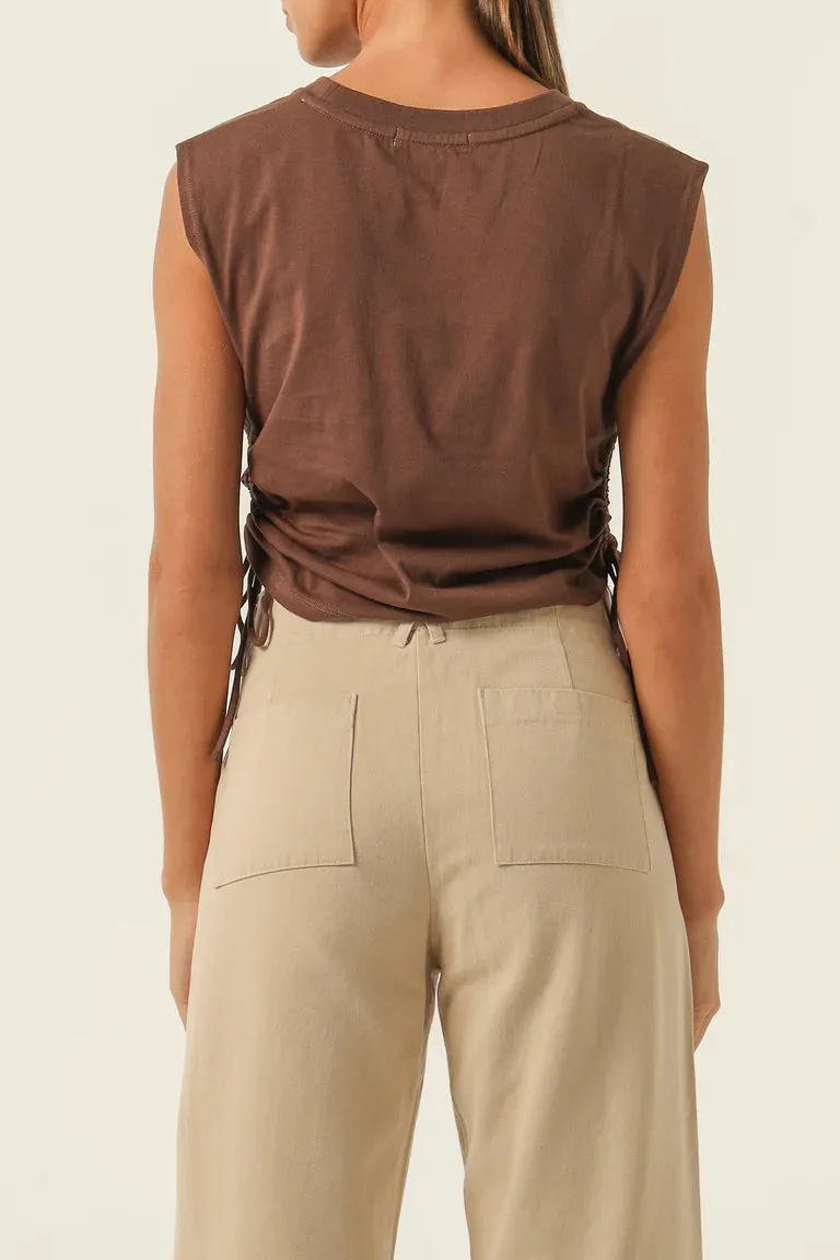 Rowan Organic Drawstring Tank