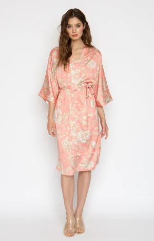 Sandy Rose Silky Kimono
