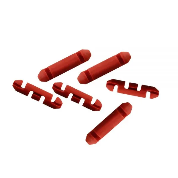 SCOTTY 2008 BRAIDED LINE STOPPER RED