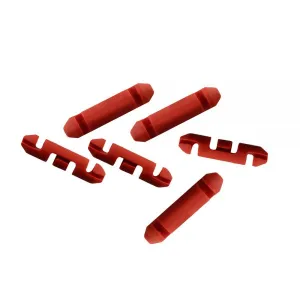 SCOTTY 2008 BRAIDED LINE STOPPER RED