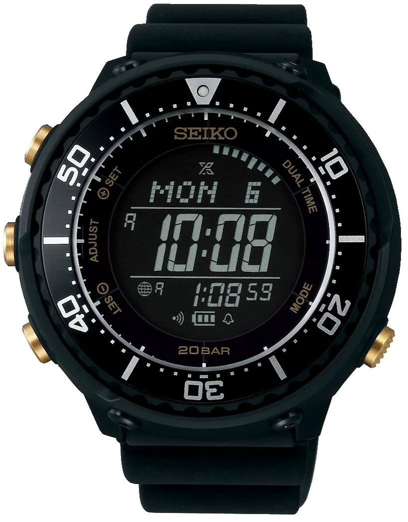 Seiko X Lowercase Prospex Fieldmaster Solar Digital Tuna JDM SBEP005