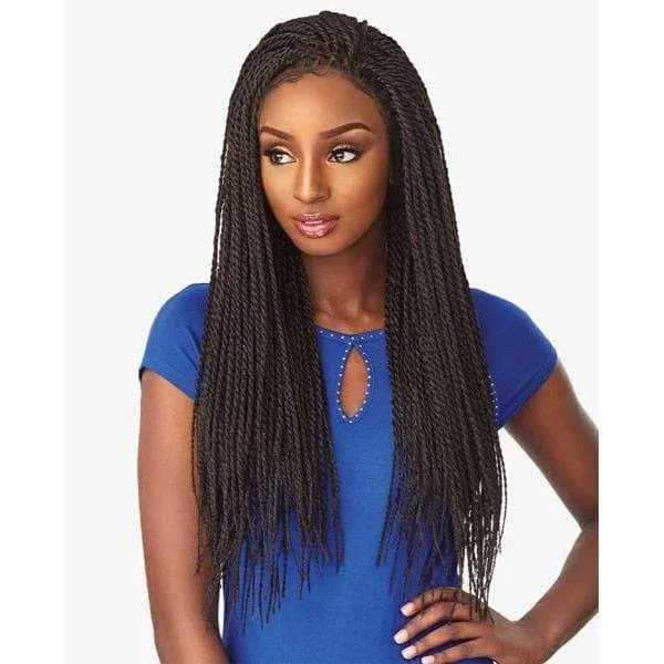 Sensationnel Cloud9 4x4 Part Swiss Braided Lace Wig - SENEGAL TWIST