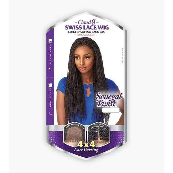 Sensationnel Cloud9 4x4 Part Swiss Braided Lace Wig - SENEGAL TWIST