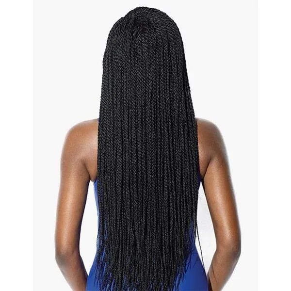 Sensationnel Cloud9 Ruwa 4x4 Swiss Braided Lace Front Wig - SENEGAL TWIST 32"