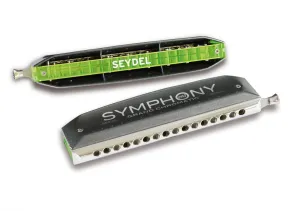 Seydel Symphony 64 Grand Chromatic ACRYL Chromatic C Harmonica (Solo)
