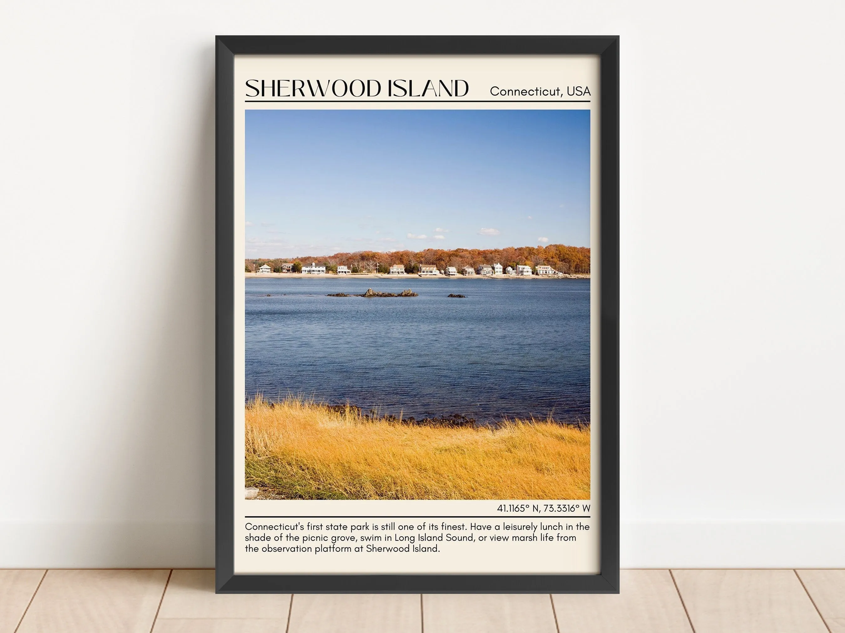 Sherwood Island State Park Wall Art Canvas, USA