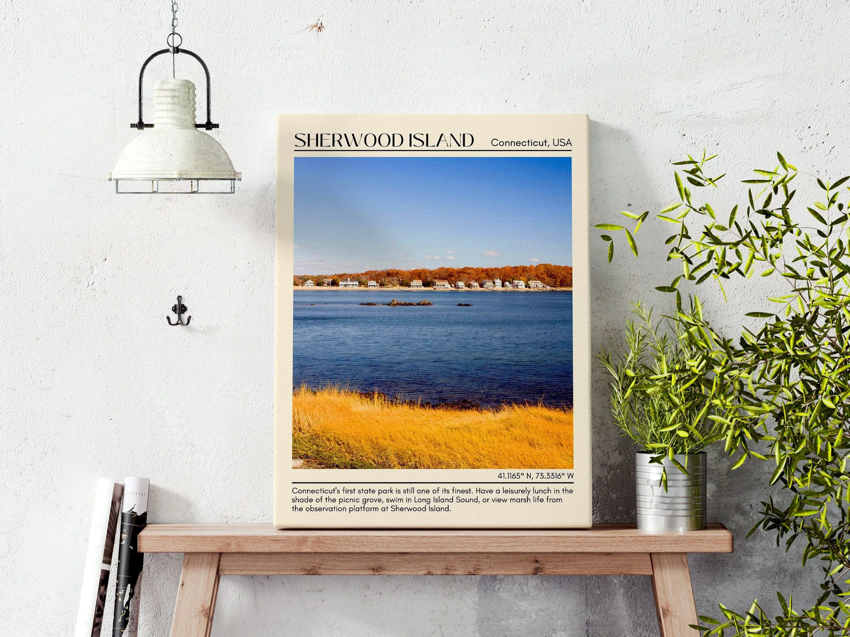 Sherwood Island State Park Wall Art Canvas, USA