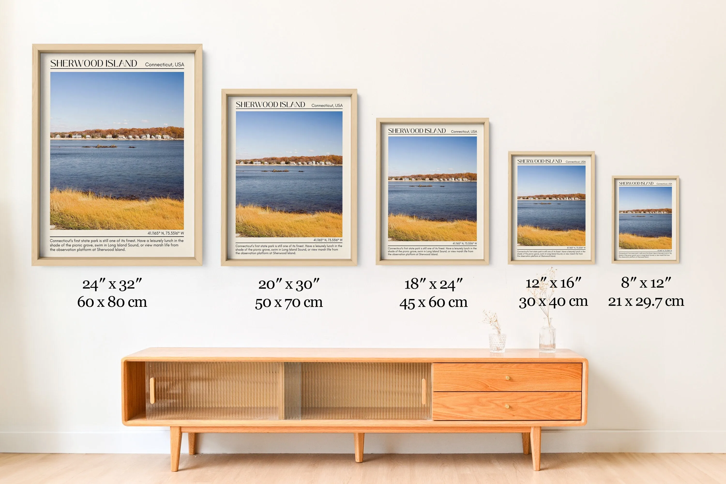 Sherwood Island State Park Wall Art Canvas, USA