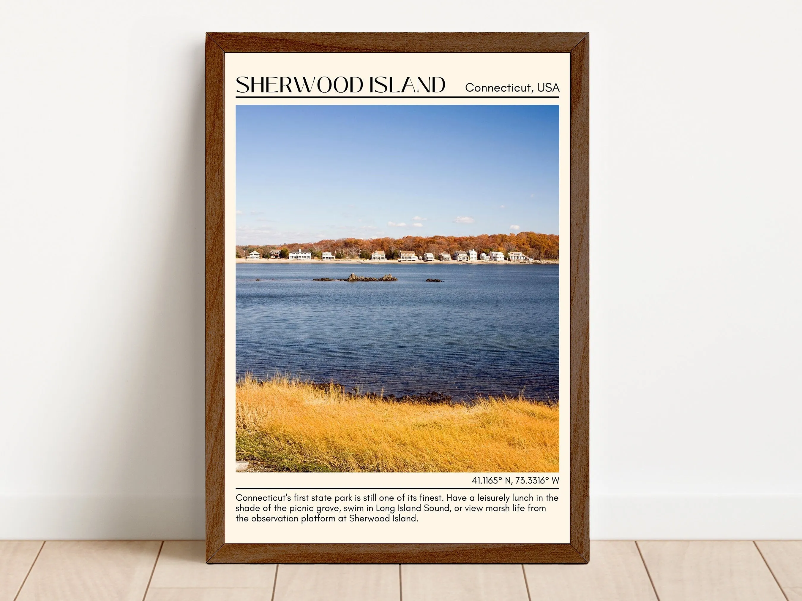 Sherwood Island State Park Wall Art Canvas, USA