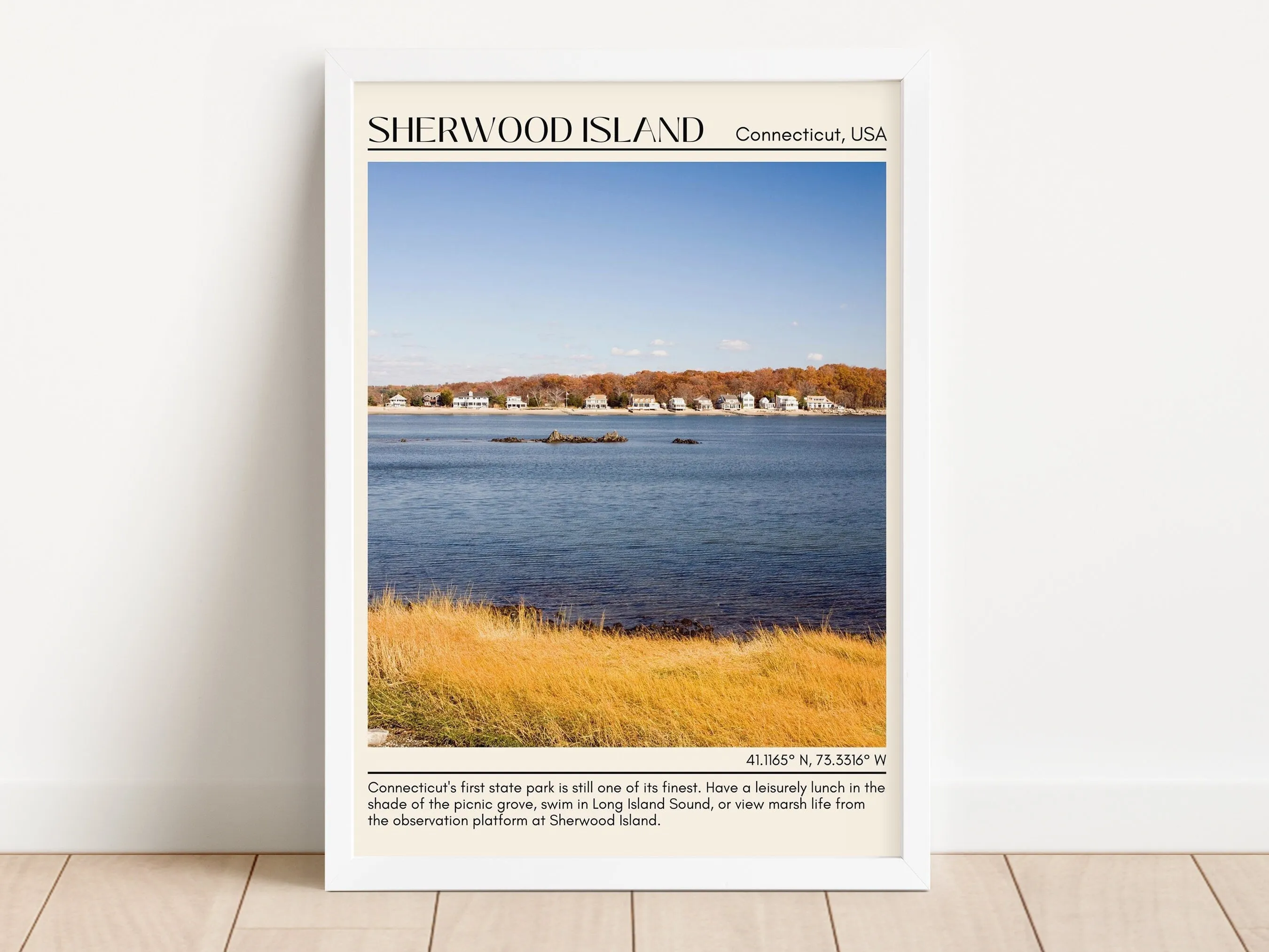 Sherwood Island State Park Wall Art Canvas, USA
