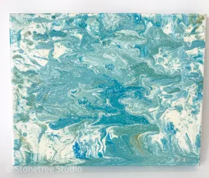 Shoreline Abstract Painting
