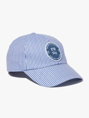Shoreline Classic Hat | Light Blue Seersucker