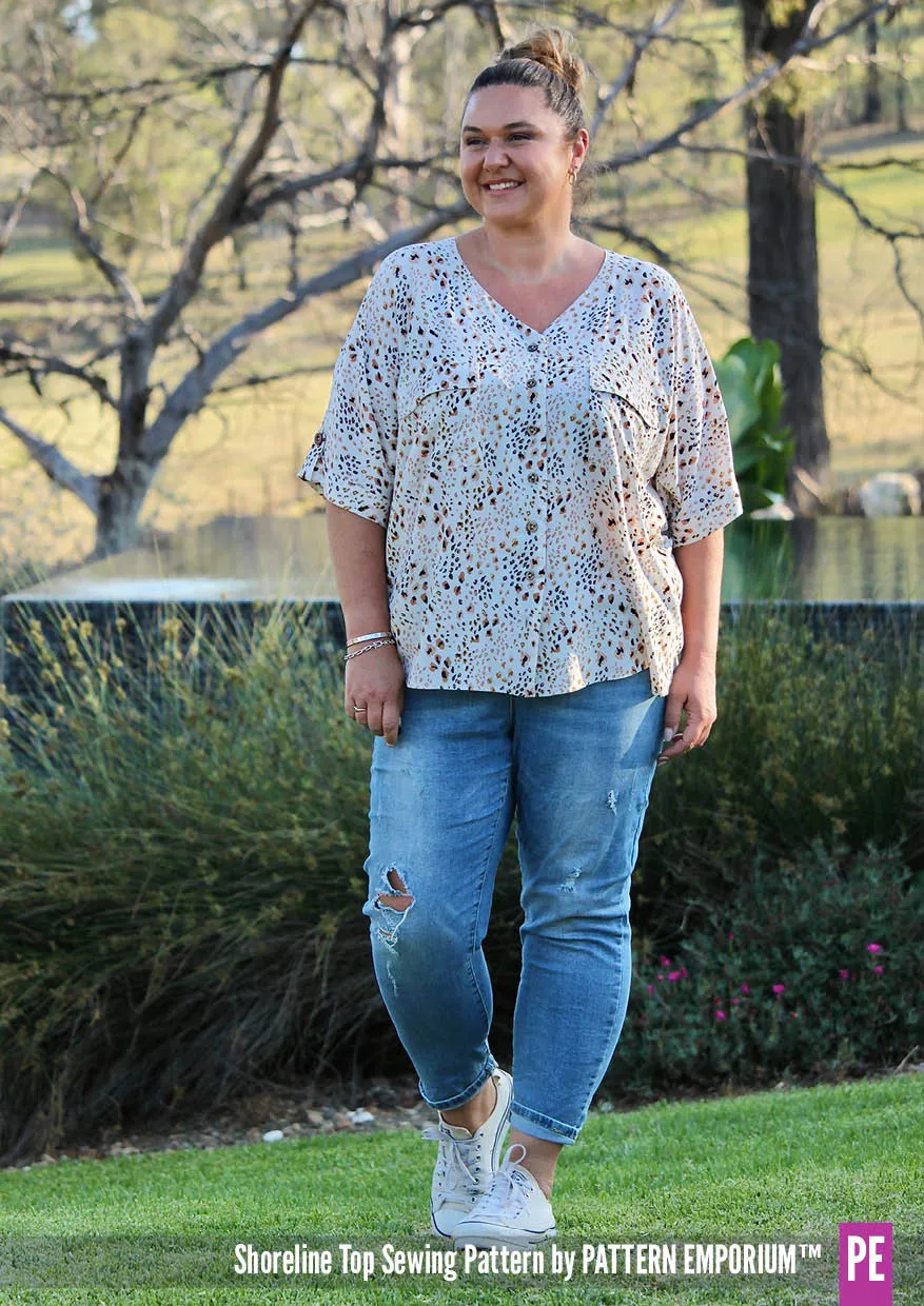 Shoreline | Dolman Top Sewing Pattern