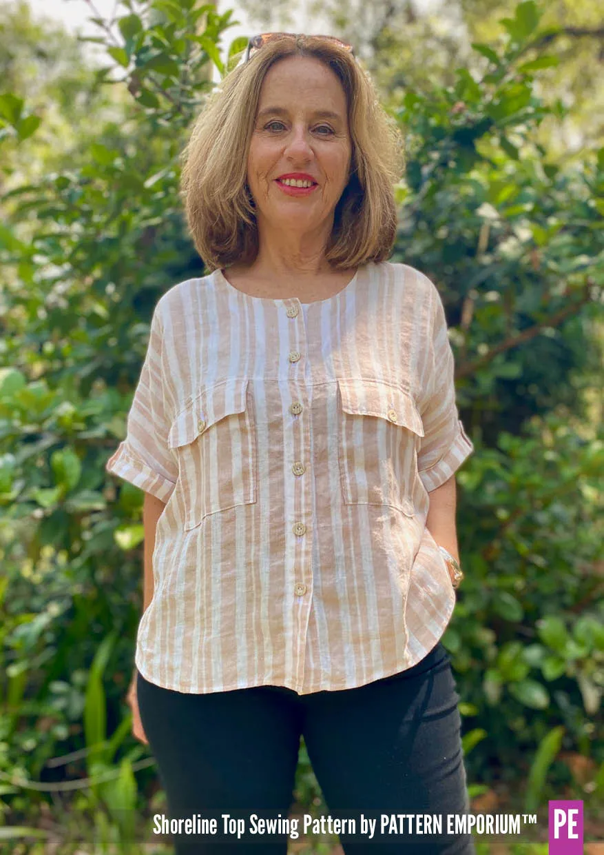 Shoreline | Dolman Top Sewing Pattern