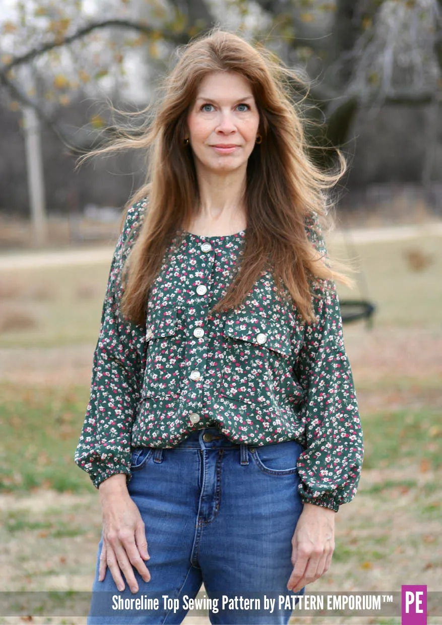 Shoreline | Dolman Top Sewing Pattern