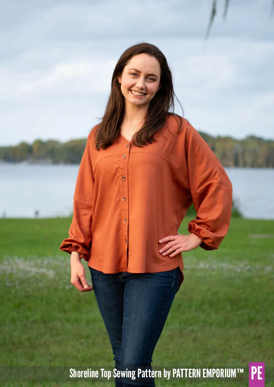 Shoreline | Dolman Top Sewing Pattern
