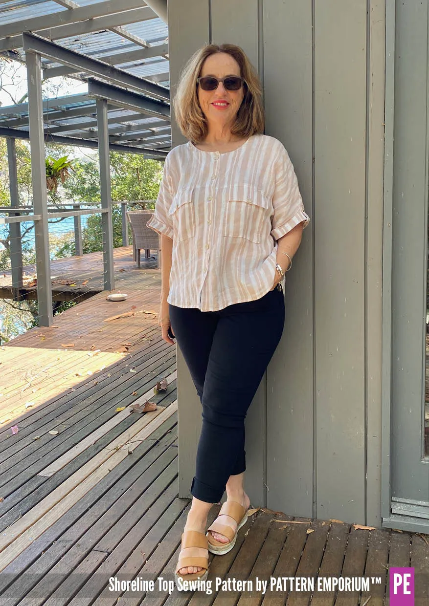 Shoreline | Dolman Top Sewing Pattern