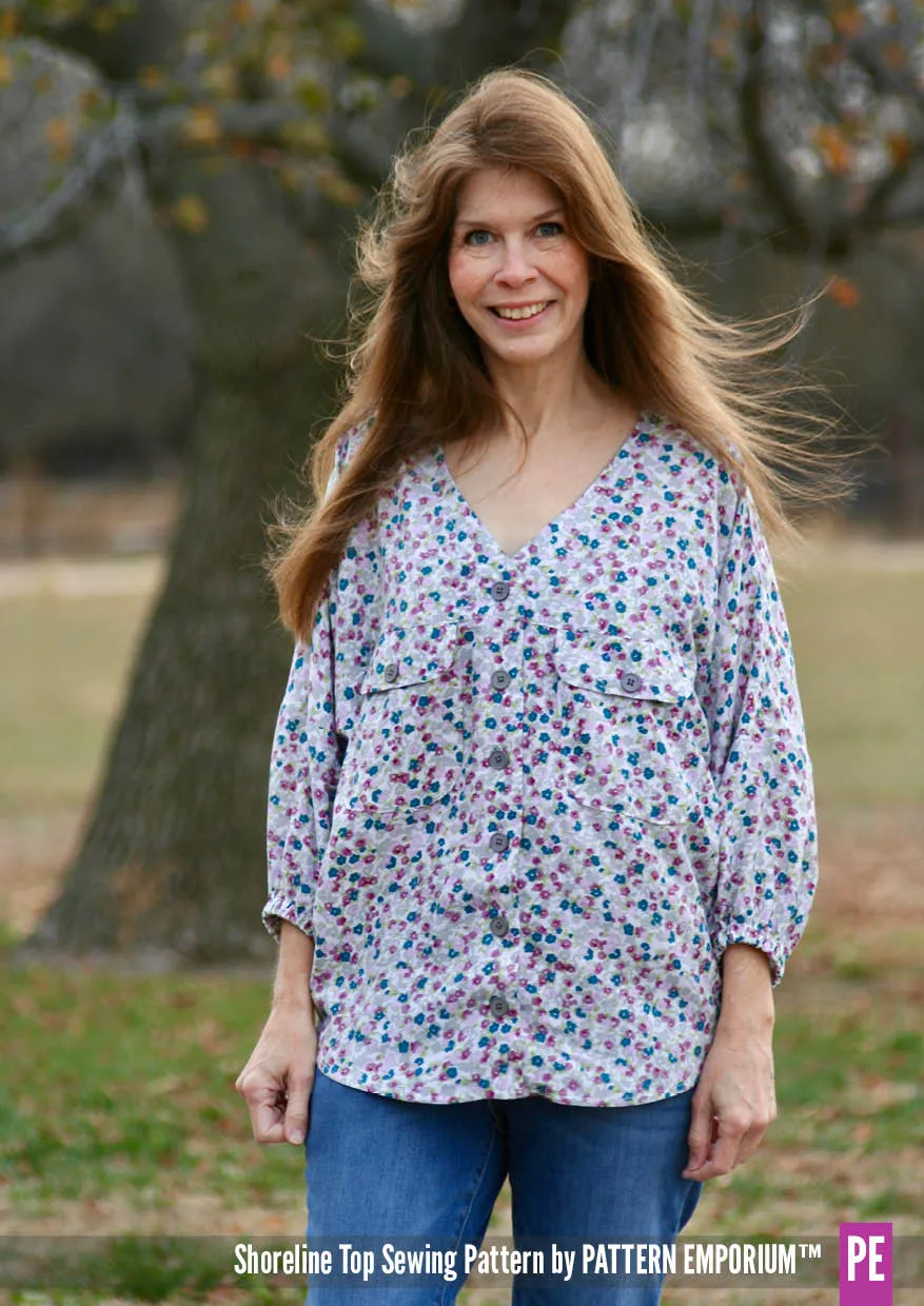 Shoreline | Dolman Top Sewing Pattern