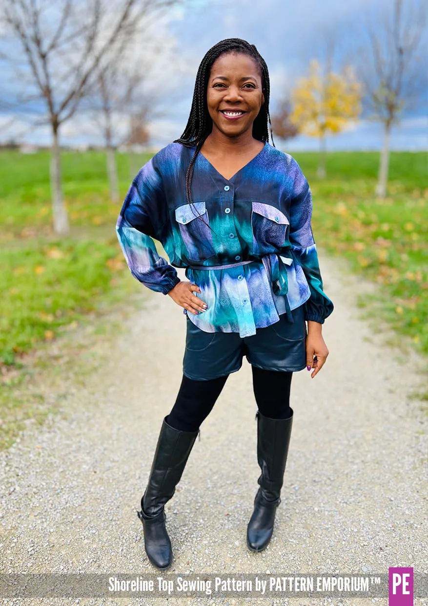 Shoreline | Dolman Top Sewing Pattern