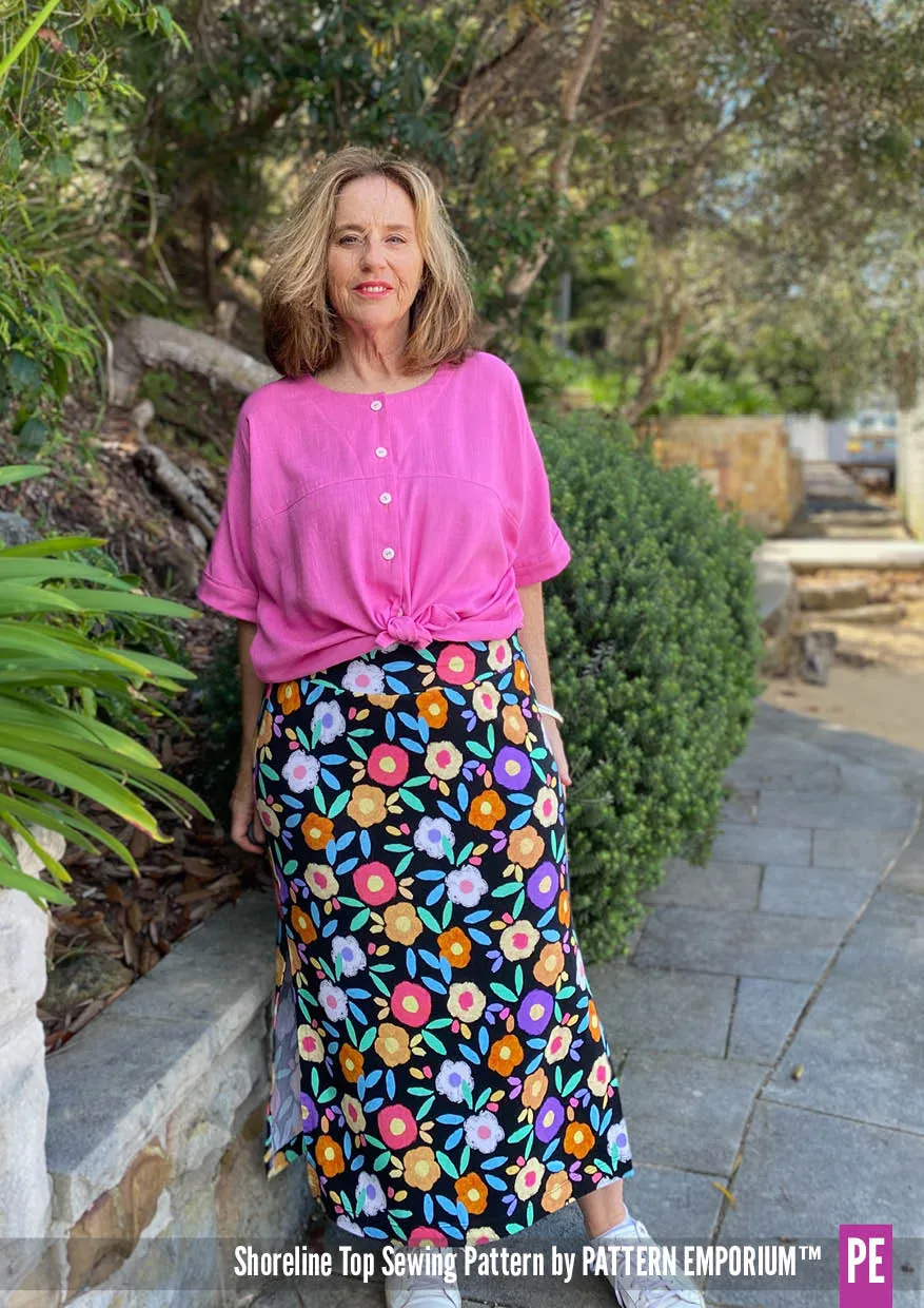 Shoreline | Dolman Top Sewing Pattern