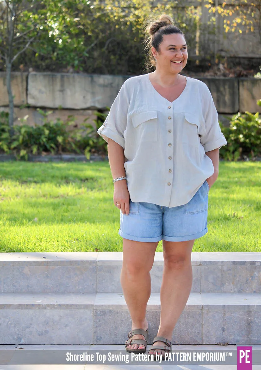 Shoreline | Dolman Top Sewing Pattern