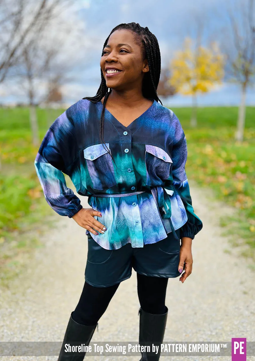 Shoreline | Dolman Top Sewing Pattern