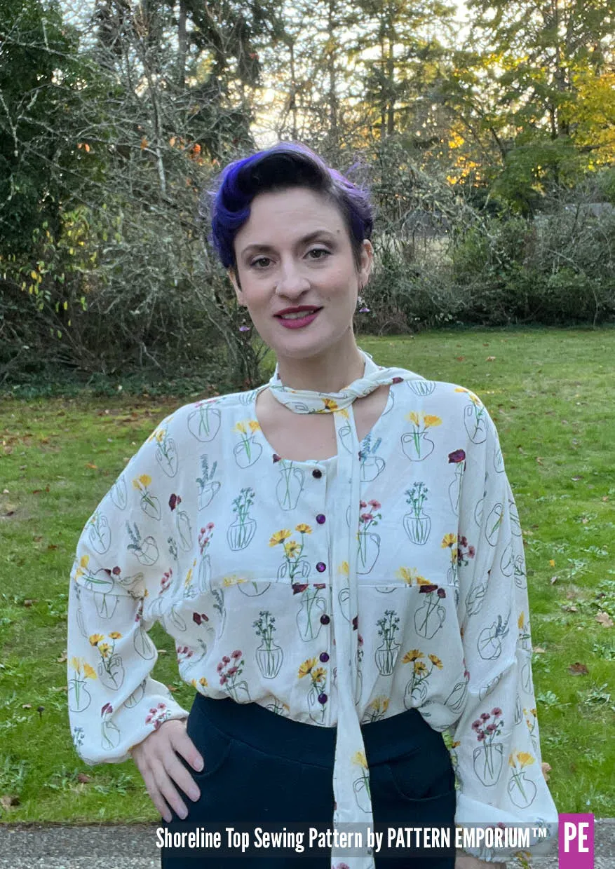 Shoreline | Dolman Top Sewing Pattern