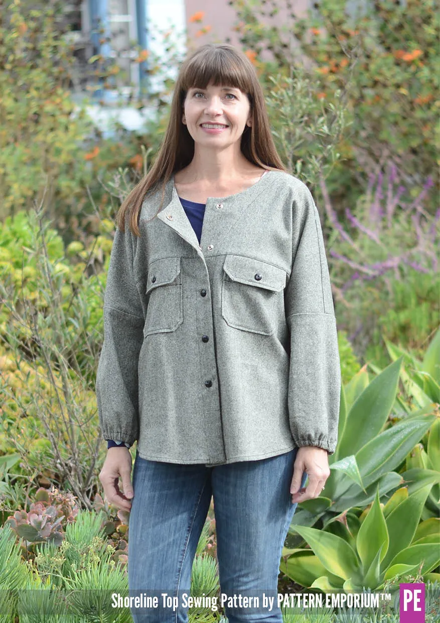 Shoreline | Dolman Top Sewing Pattern