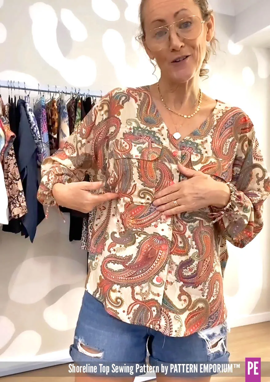 Shoreline | Dolman Top Sewing Pattern