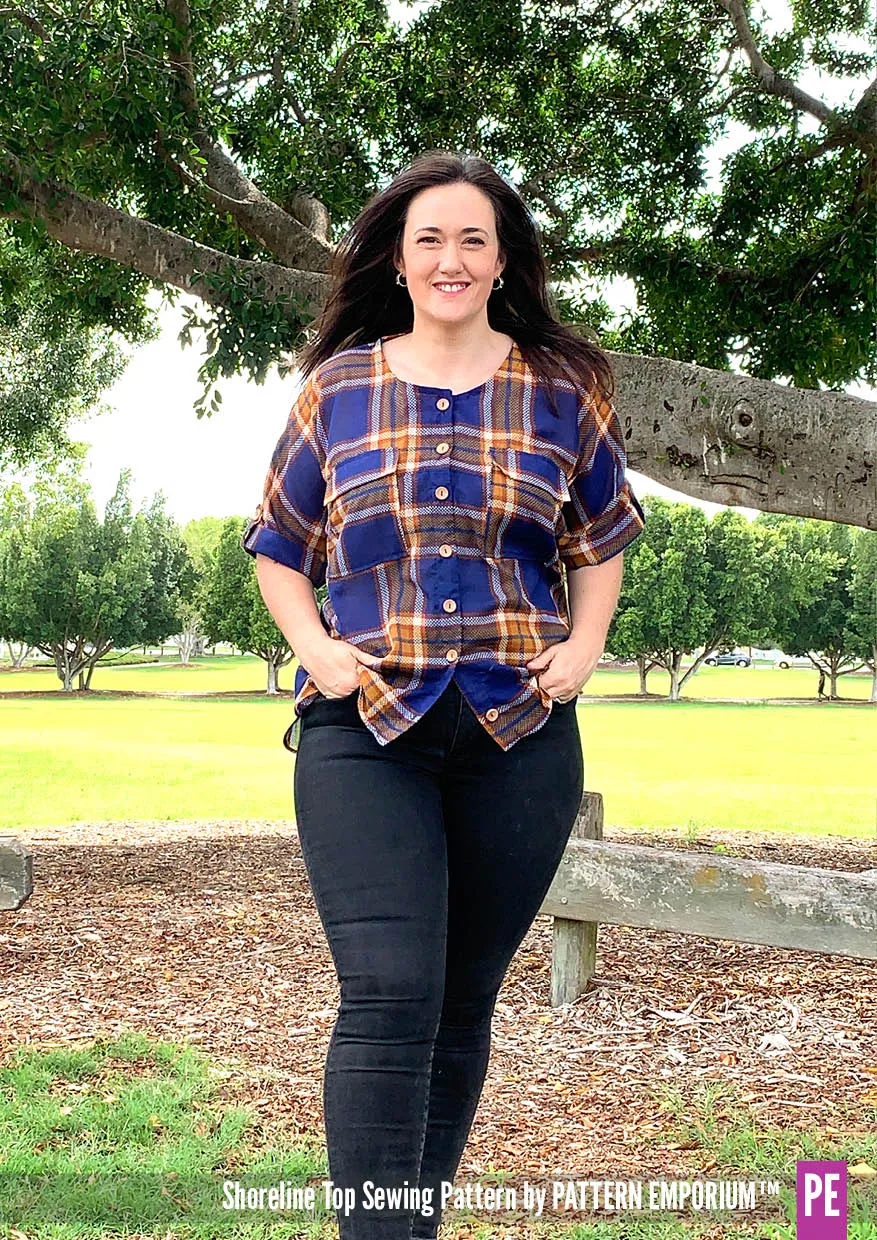 Shoreline | Dolman Top Sewing Pattern