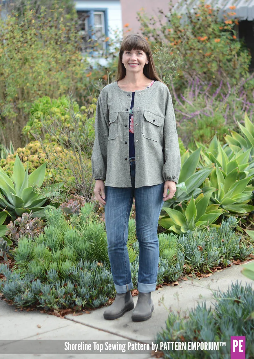 Shoreline | Dolman Top Sewing Pattern