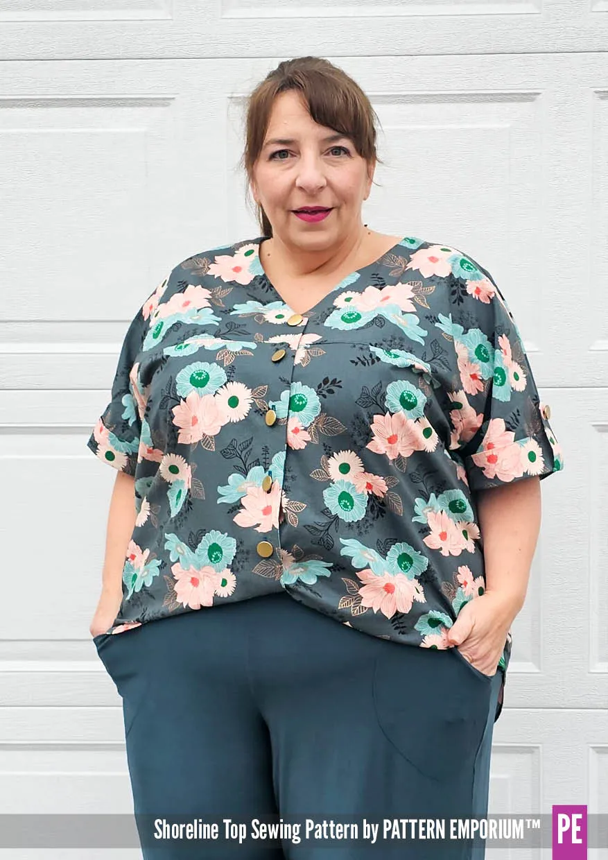 Shoreline | Dolman Top Sewing Pattern